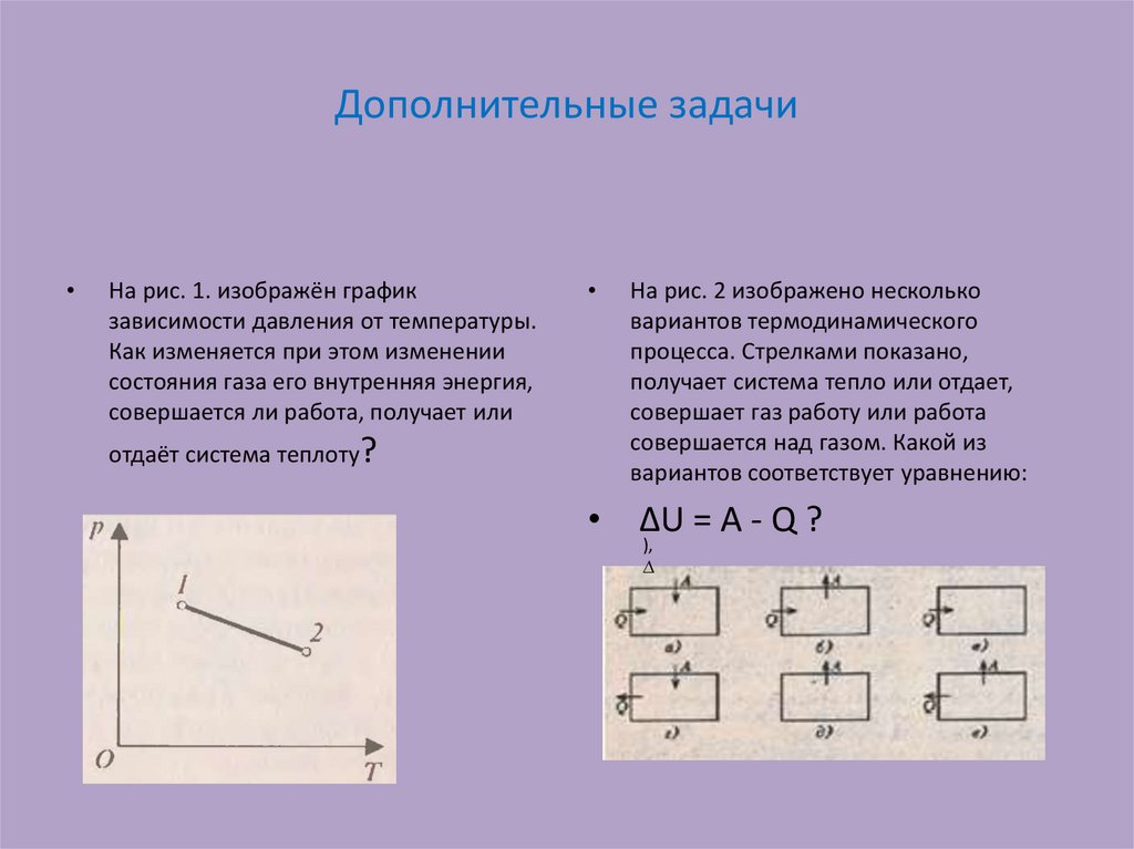 Дополнительные задачи