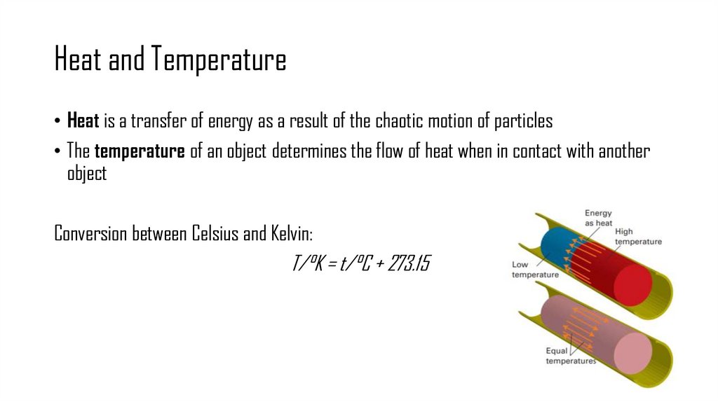 Heat and Temperature