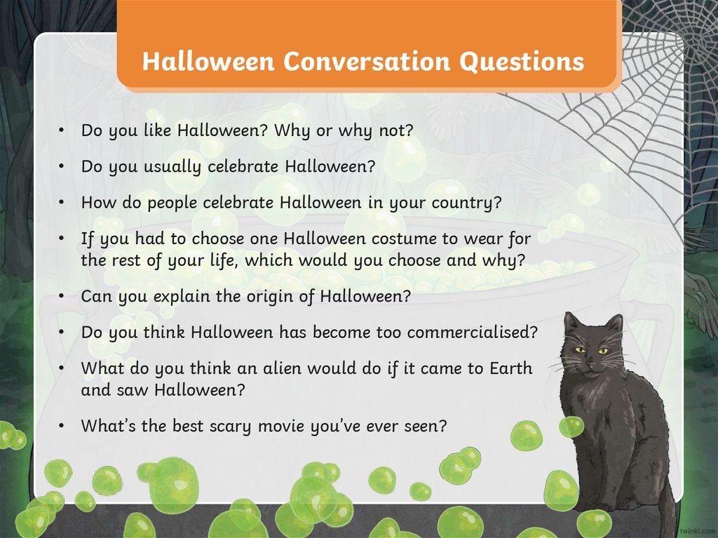 Plan a Halloween Party!