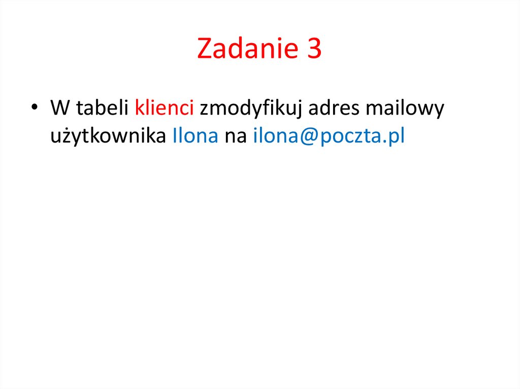 Zadanie 3