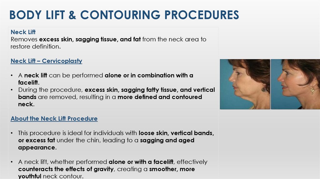 Body LIft & ContourIng Procedures