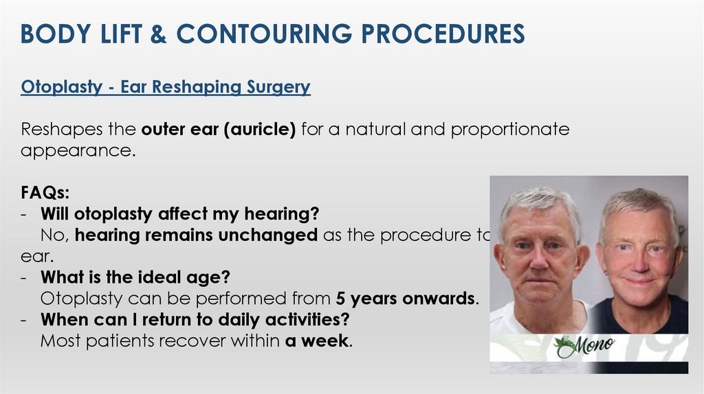 Body LIft & Contourıng Procedures