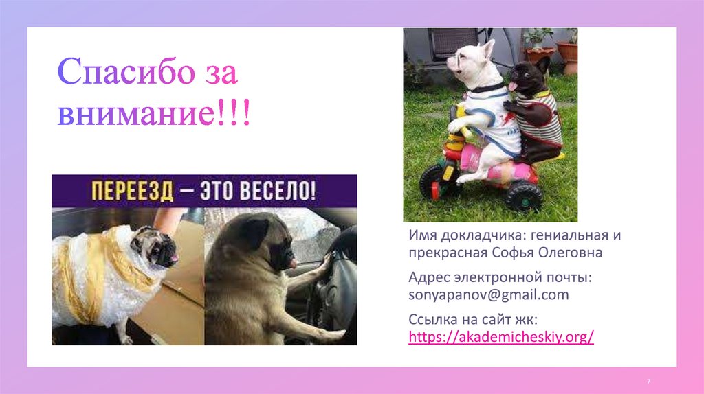 Спасибо за внимание!!!