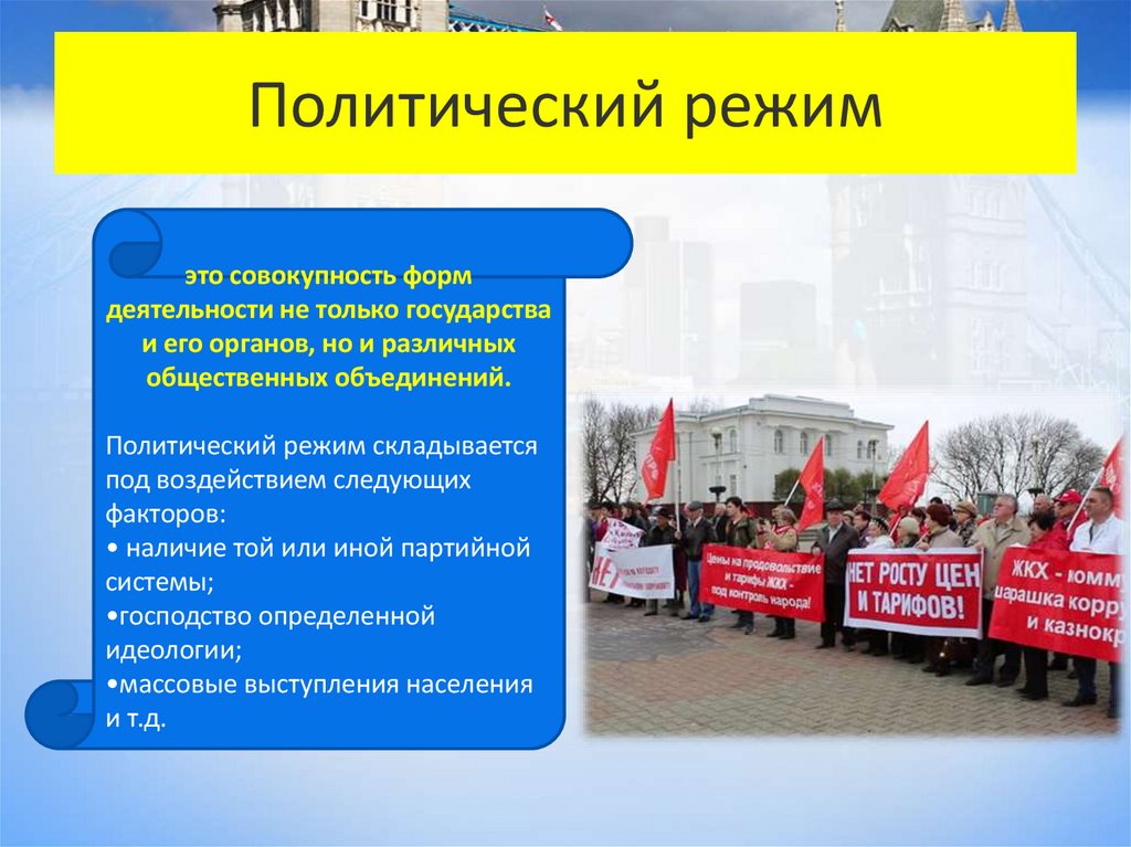 Политический режим