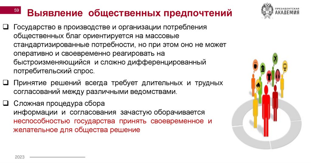 Выявление общественных предпочтений