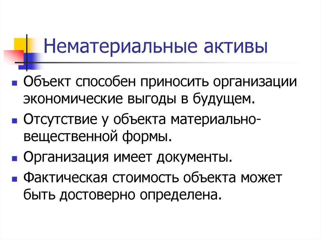 Нематериальные активы