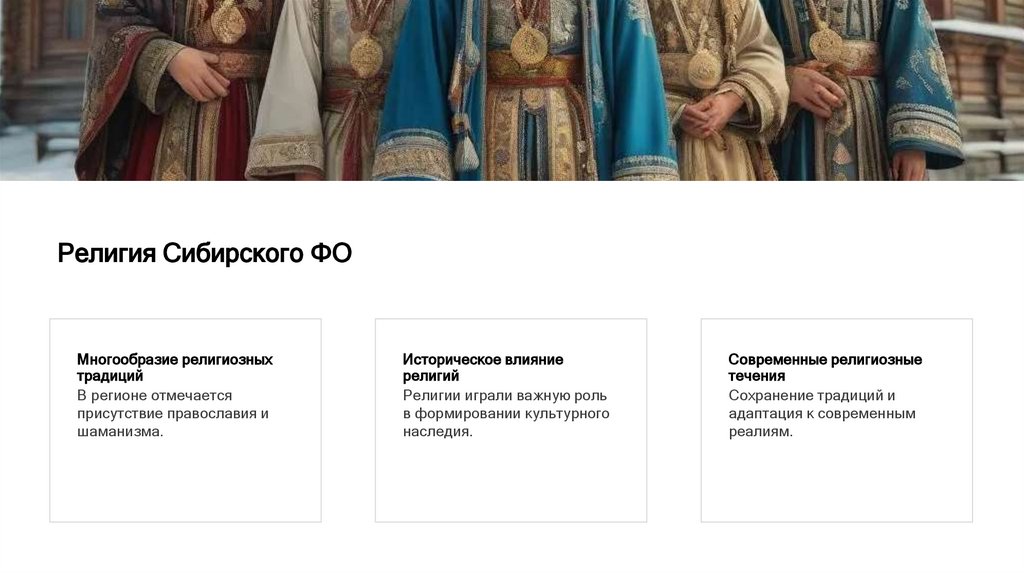Религия Сибирского ФО