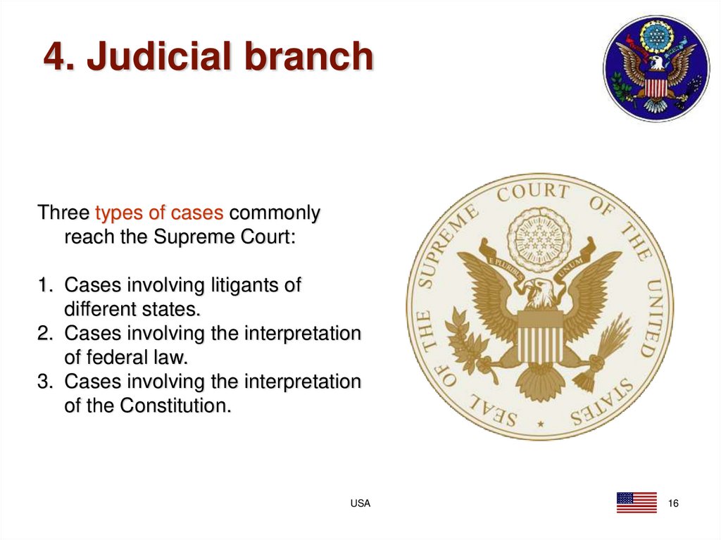 4. Judicial branch