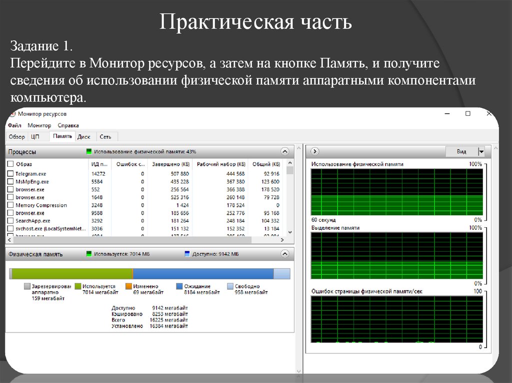 Практическая часть