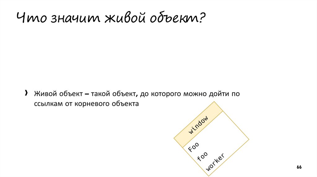 Что значит живой объект?