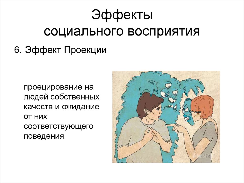 Эффекты социального восприятия