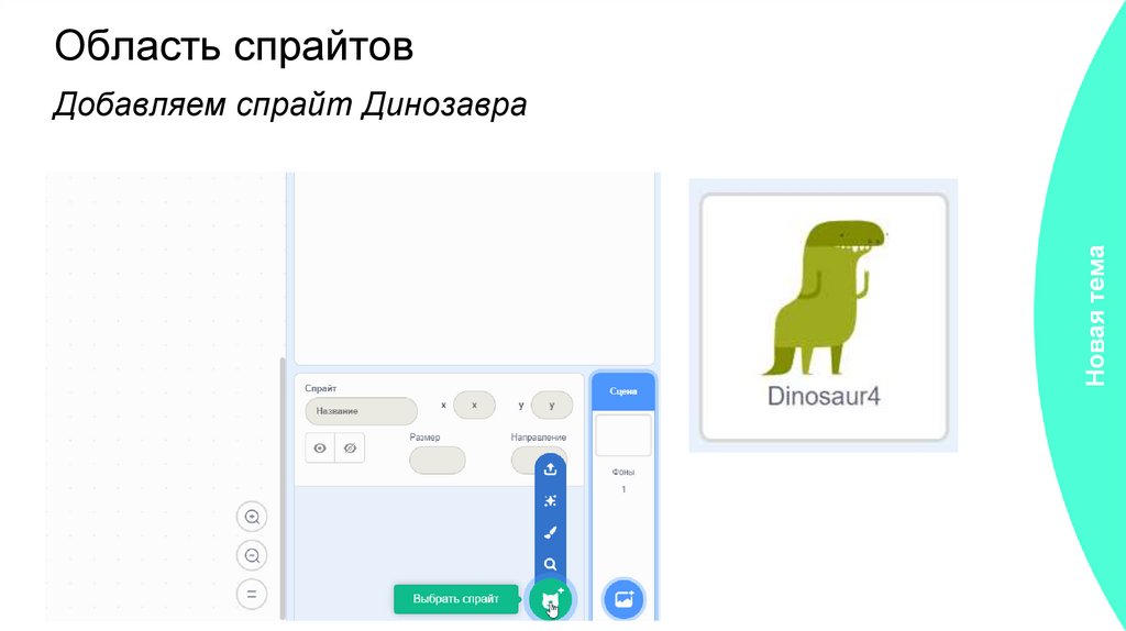 Область спрайтов