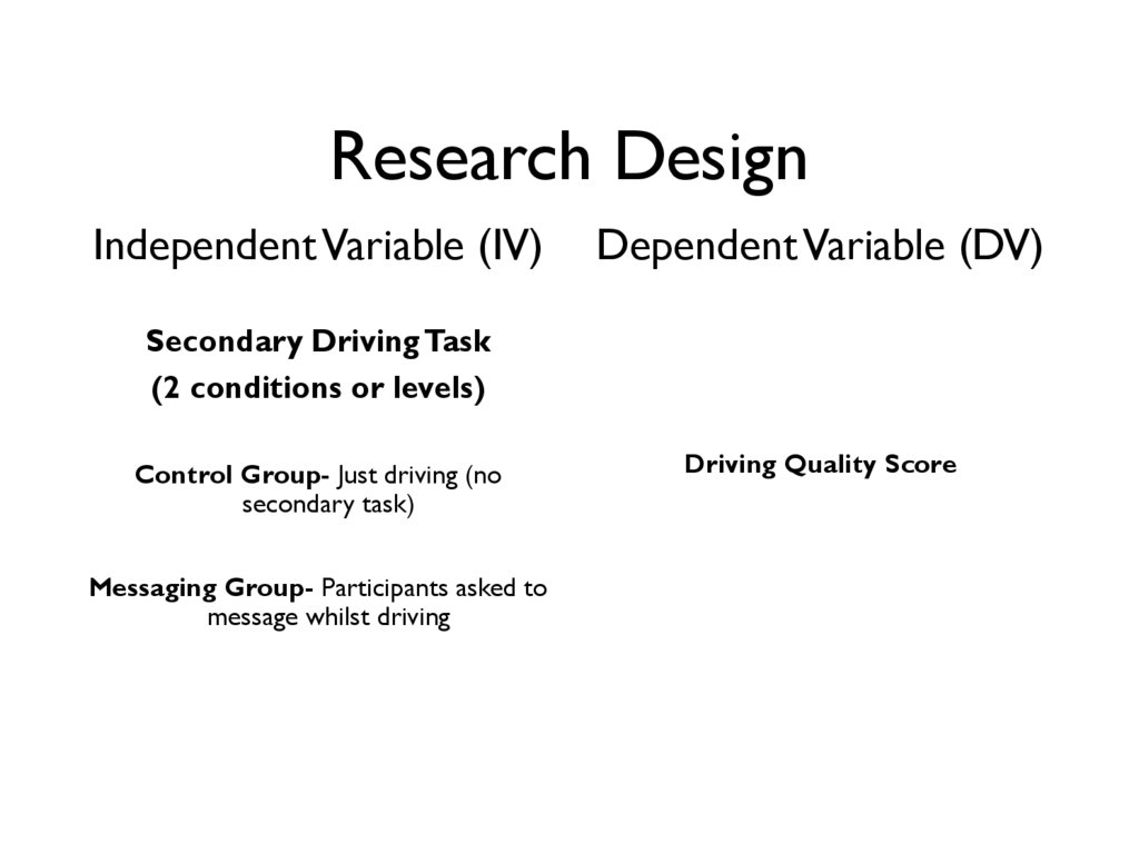 Research Design