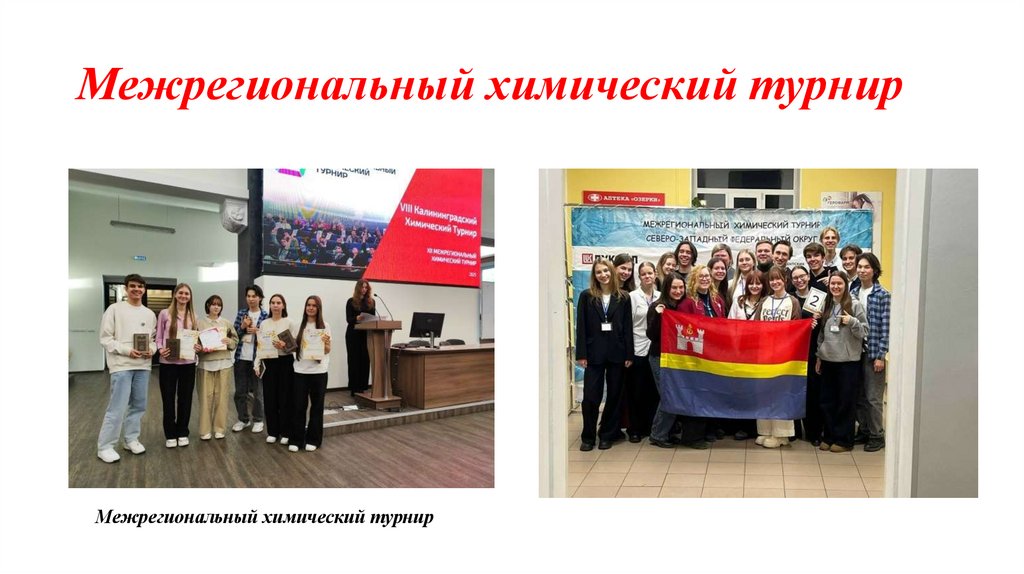 Межрегиональный химический турнир