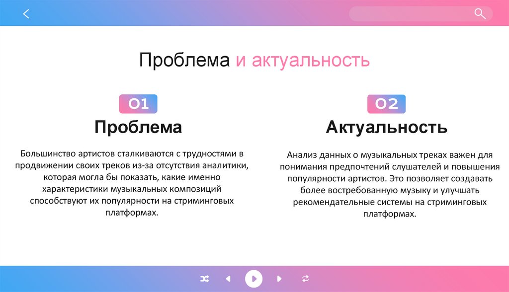 Проблема и актуальность