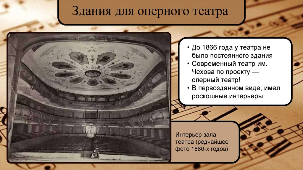 Здания для оперного театра