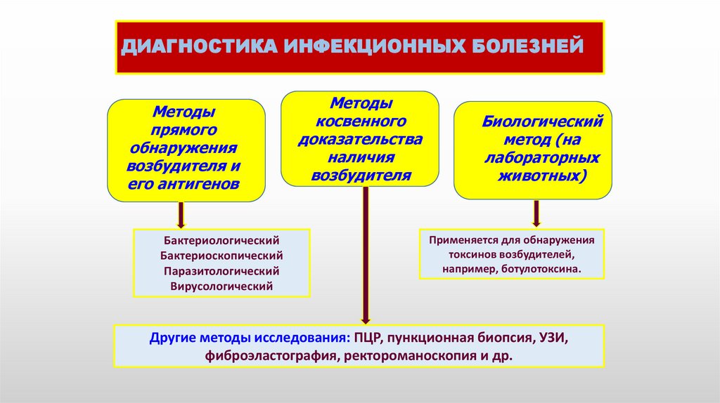 ДИАГНОСТИКА ИНФЕКЦИОННЫХ БОЛЕЗНЕЙ