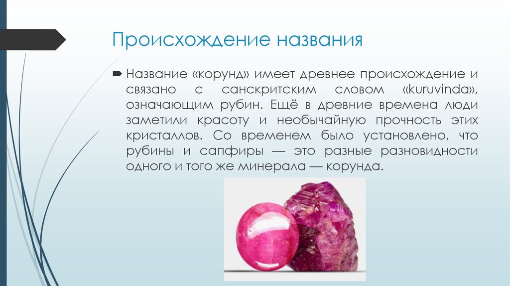 Происхождение названия