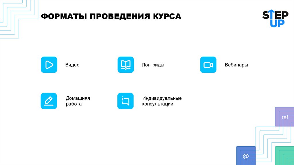 ФОРМАТЫ ПРОВЕДЕНИЯ КУРСА
