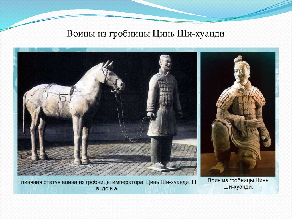 Воины из гробницы Цинь Ши-хуанди