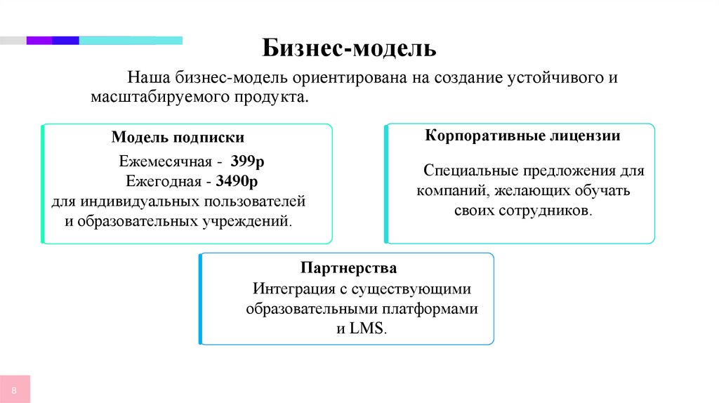 Бизнес-модель