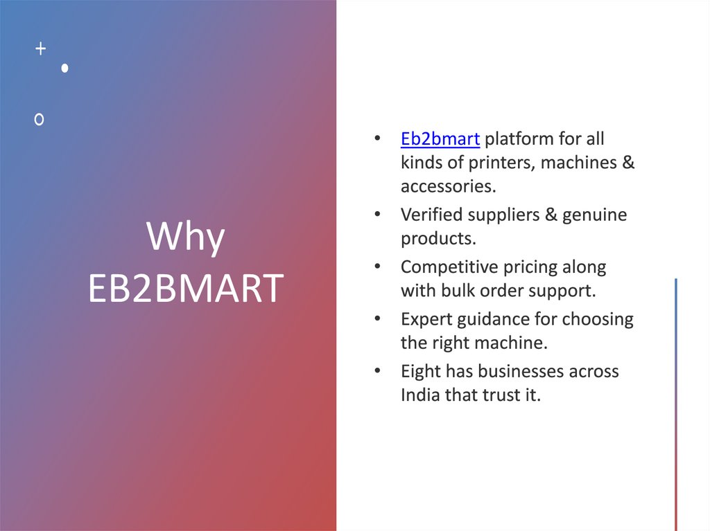 Why EB2BMART