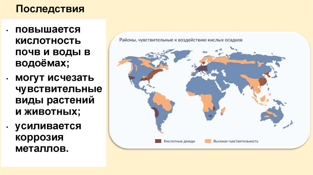 Последствия
