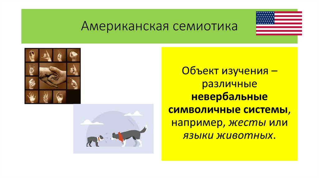 Американская семиотика