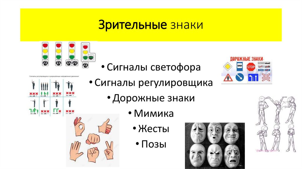 Зрительные знаки