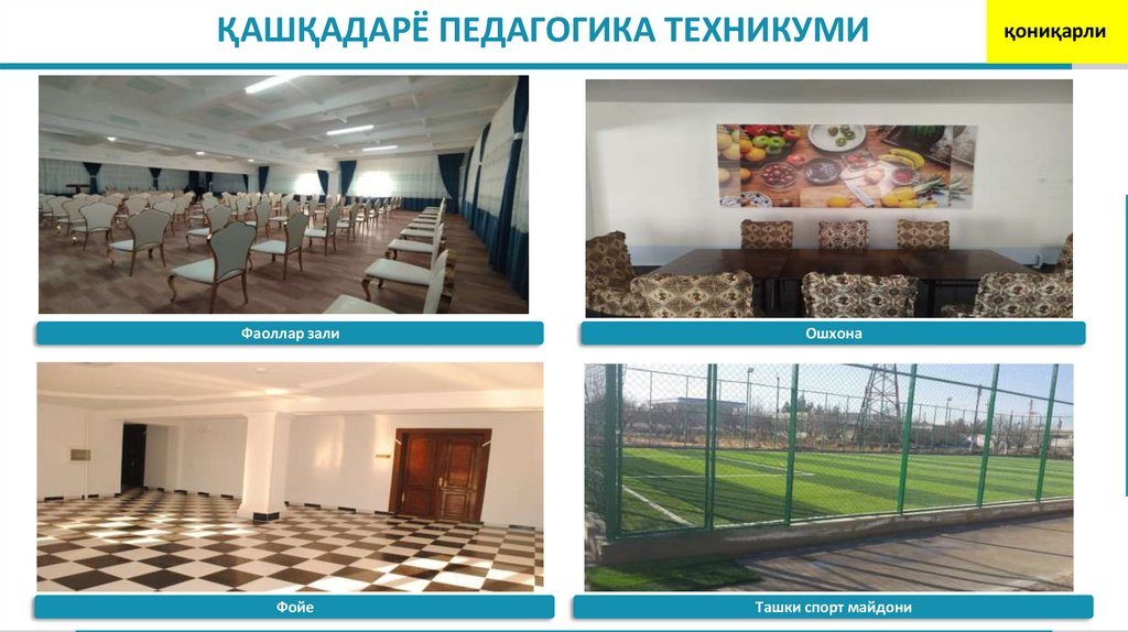 ҚАШҚАДАРЁ ПЕДАГОГИКА ТЕХНИКУМИ