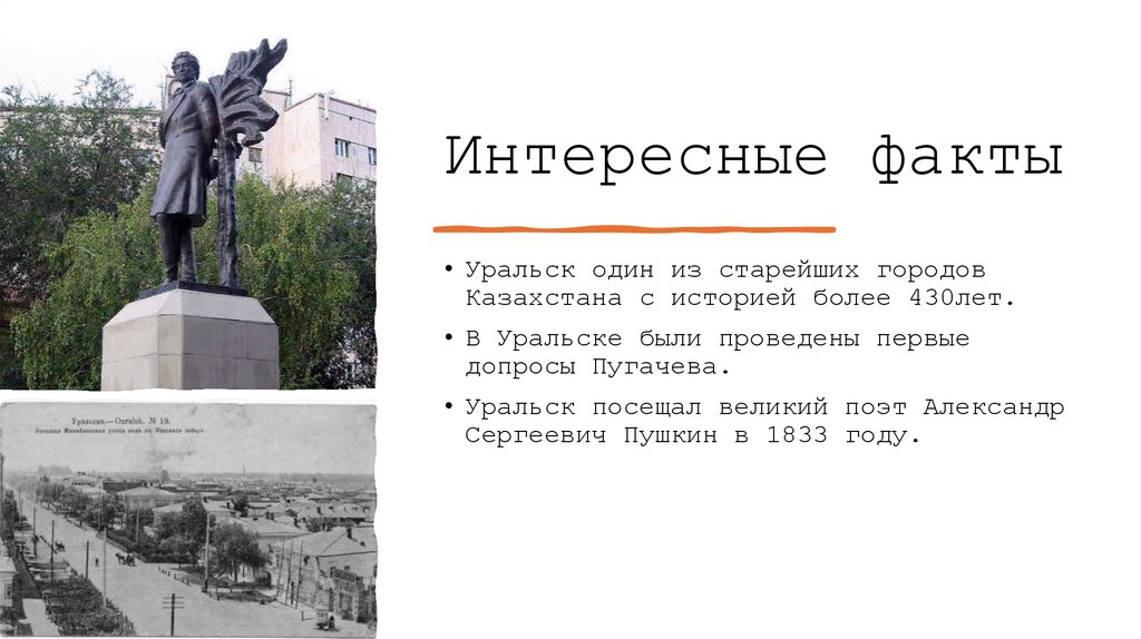 Интересные факты