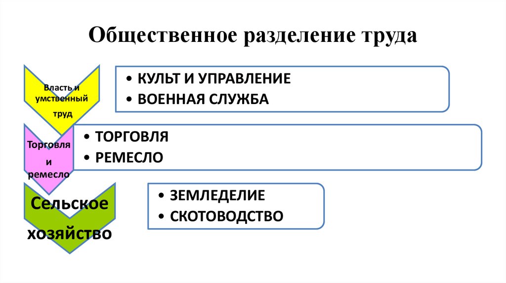 Общественное разделение труда