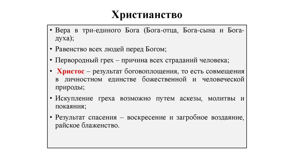 Христианство