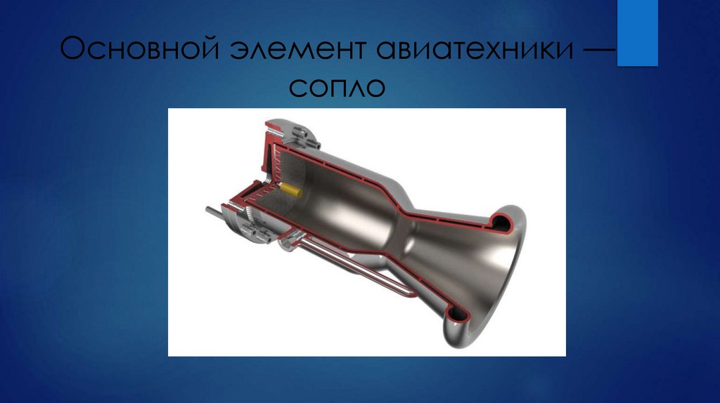 Основной элемент авиатехники — сопло
