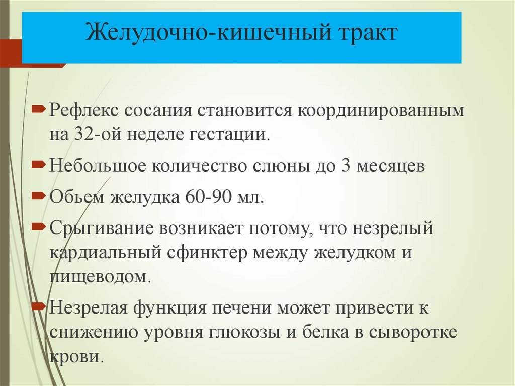 Желудочно-кишечный тракт