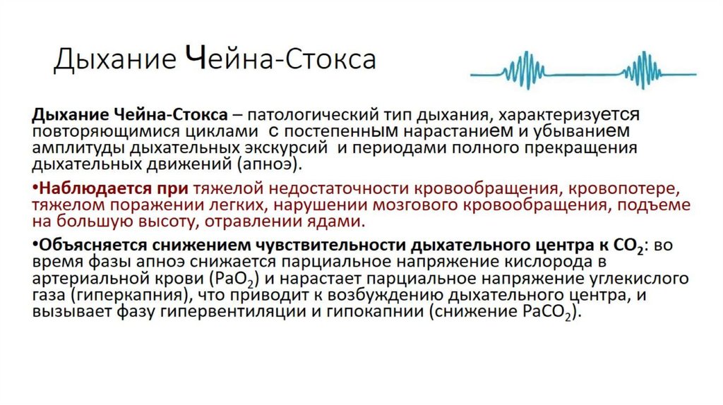 Дыхание Чейна-Стокса