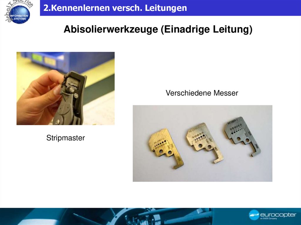 2.Kennenlernen versch. Leitungen