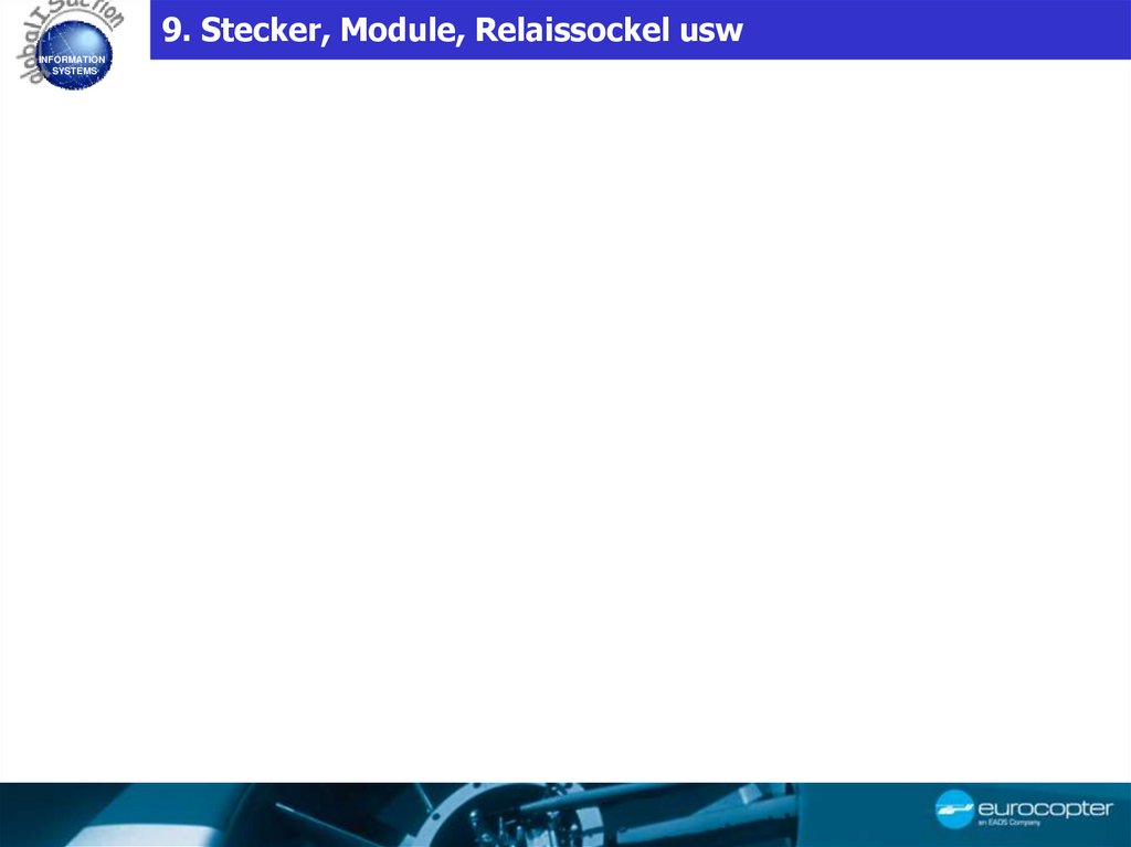 9. Stecker, Module, Relaissockel usw