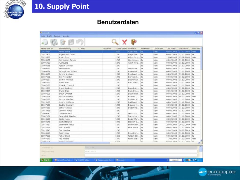 10. Supply Point