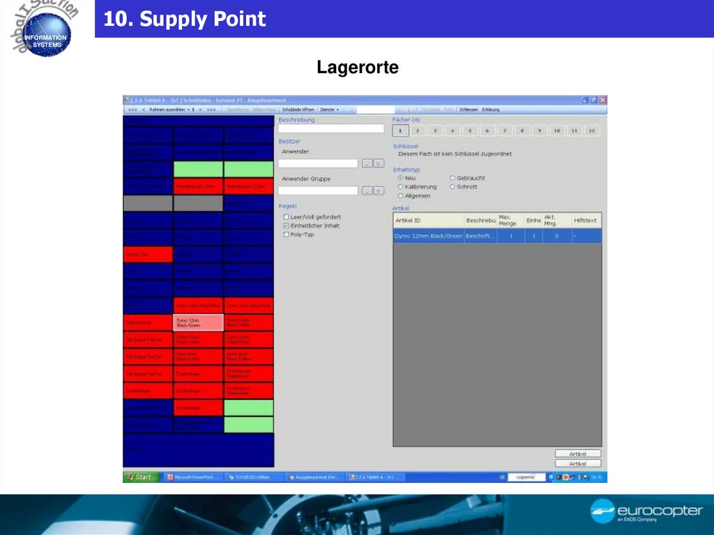 10. Supply Point