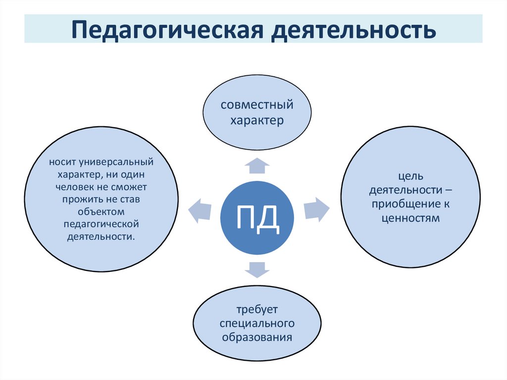 Педагогическая деятельность