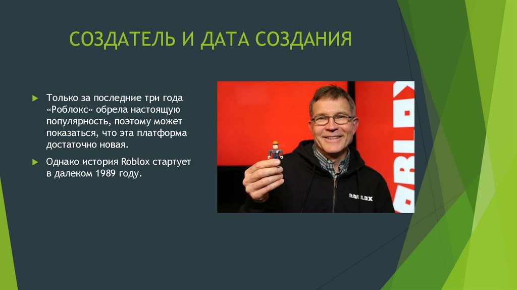 СОЗДАТЕЛЬ И ДАТА СОЗДАНИЯ