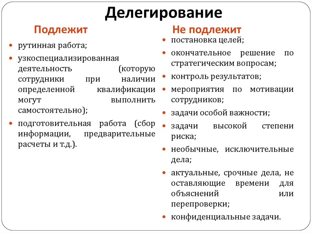 Делегирование