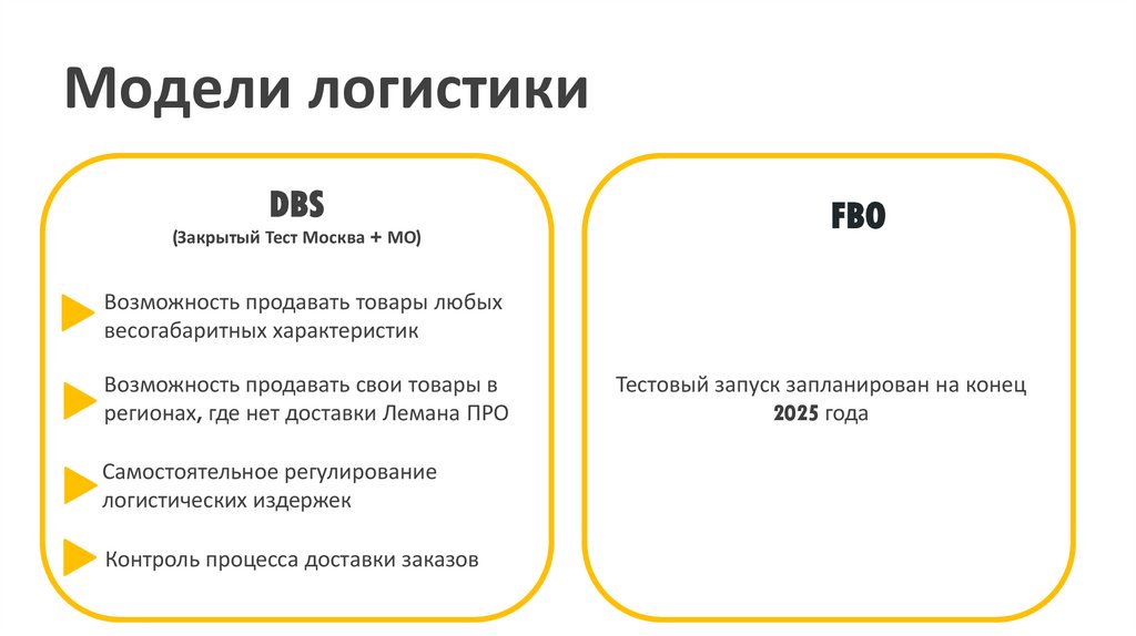 Модели логистики