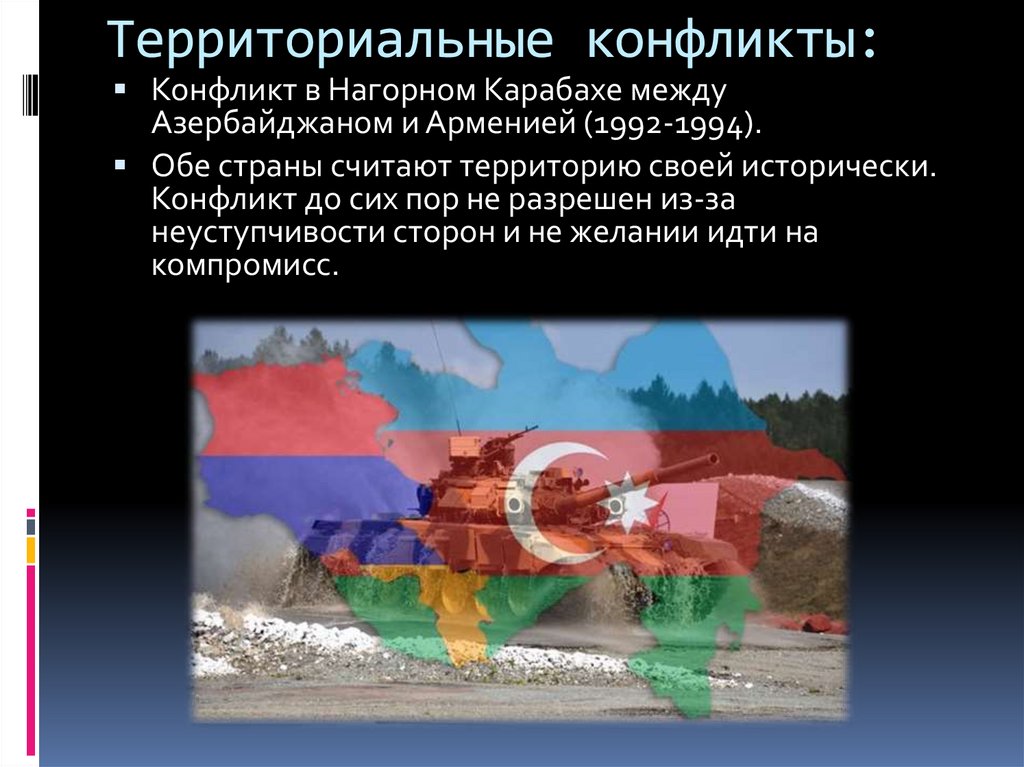 Территориальные конфликты: