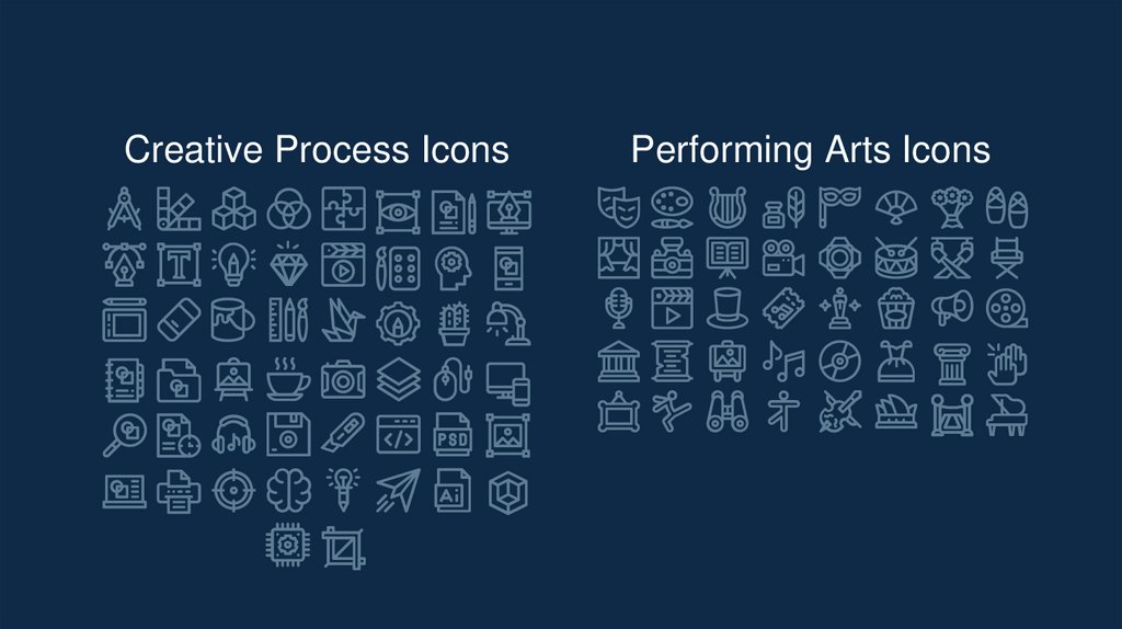 Creative Process Icons