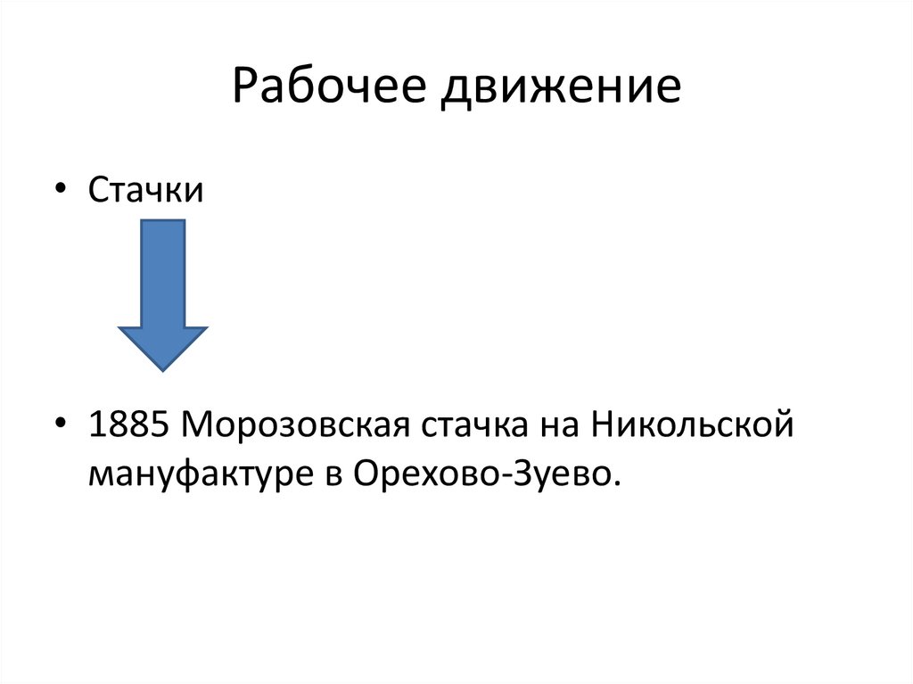 Рабочее движение