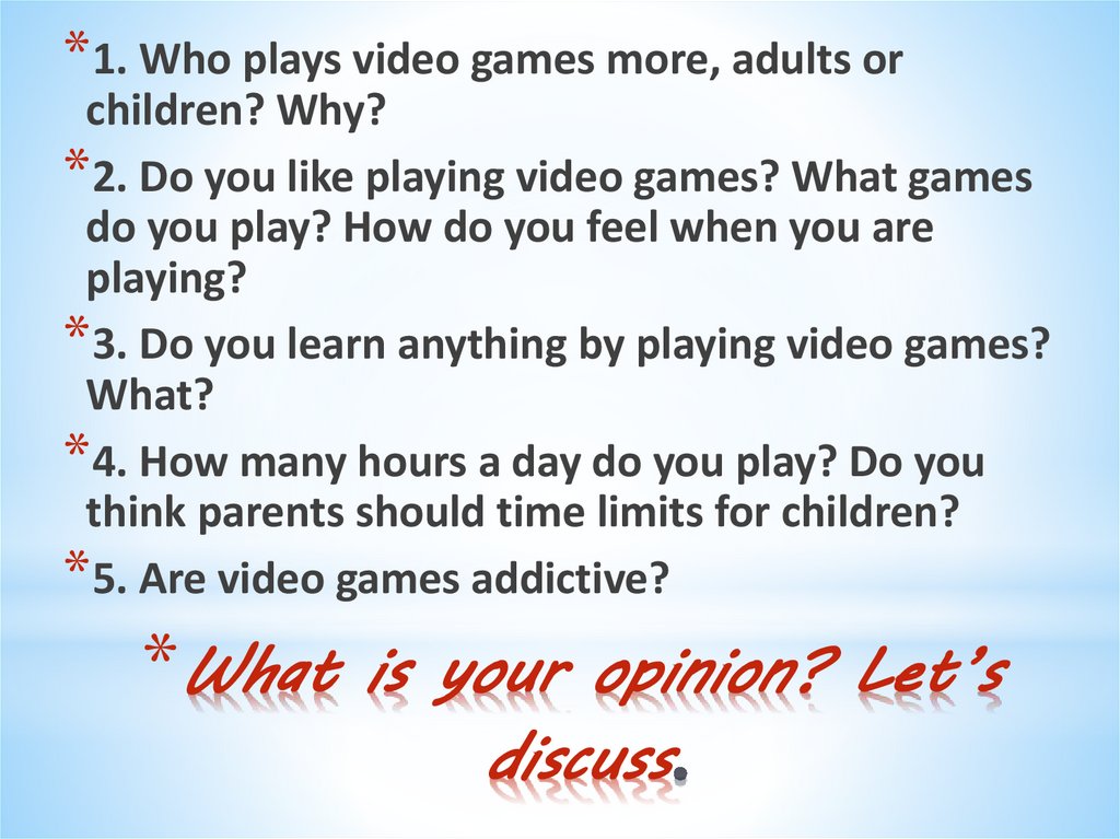 What is your opinion? Let’s discuss.