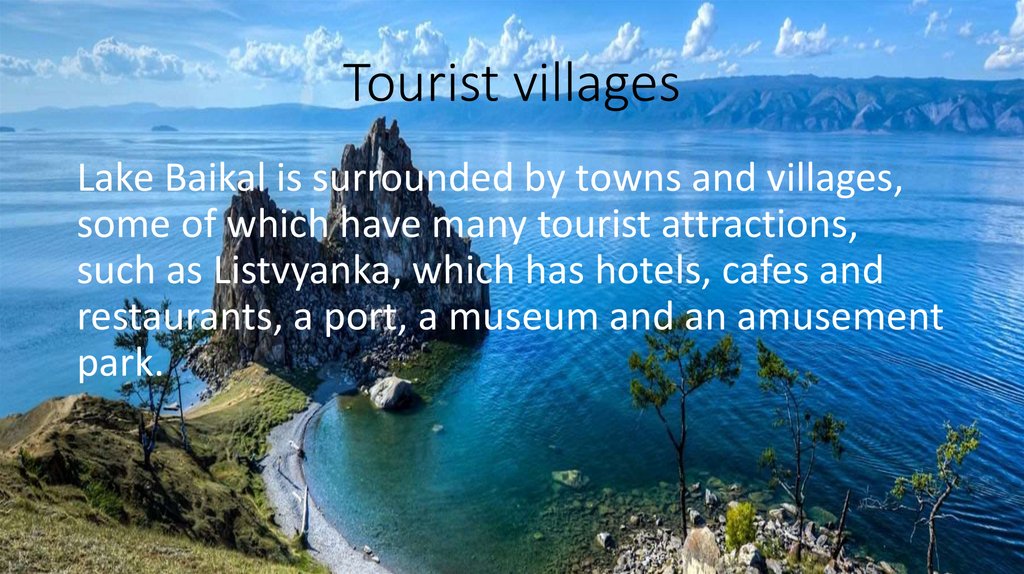 Tourist villages