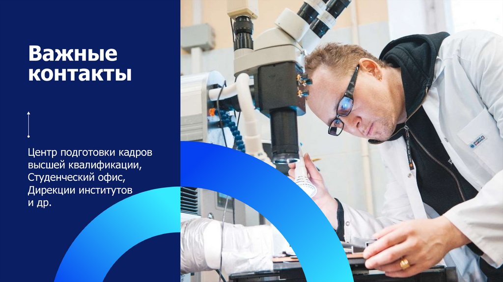 Важные контакты